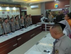 Polres Parigi Moutong dan Pemkab Gelar Rakor Lintas Sektoral Jelang Pengamanan Idul Fitri 2024