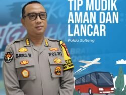 Mudik Lebaran Aman Dan Lancar, Berikut Ini Tip Dari Polda Sulteng