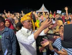 Dihadapan Puluhan Ribu Warga di Parigi, Anwar Hafid : Hindari Politik Fitnah