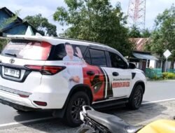 Beredar Mobil Branding Bacawabup Gunakan Partai PDIP : ‘Sahid Dg Mapato Masih Menunggu Rekomendasi Tertulis’