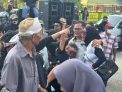 Sempat Memanas Paksa Masuk Temui Ketua KPU Parimo, Bacalon Independent ISRA Beri Waktu 3x24Jam Diundang Audiensi