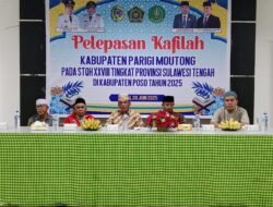 Kafila Kabupaten Parigi Moutong STQH ke-XXVIII tingkat Provinsi : Tidak Hanya Bersaing Tapi Juara
