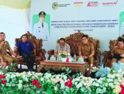 Bupati Erwin Buka Konsultasi Publik Rancangan Awal RPJMD di Mepanga : Serap Aspirasi Warga Zona 1
