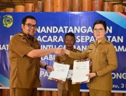 Gubernur Sulteng Saksikan Penandatanganan Tapal Batas dan Pintu Gerbang Bersama Poso–Parigi Moutong