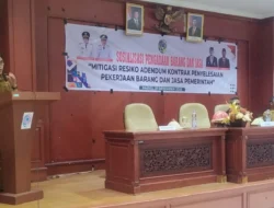 Bupati Parigi Moutong Buka Sosialisasi Pengadaan Barang dan Jasa Pemerintah 2025