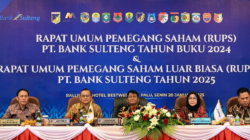 Gubernur Rusdy Mastura Optimis Bank Sulteng Mampu Sejajar dengan Bank Pembangunan Daerah Terkemuka di Indonesia