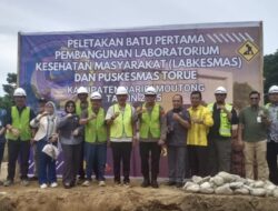 Parigi Moutong Bangun Puskesmas dan Laboratorium Kesehatan, Perluas Akses Layanan Medis di Wilayah Selatan