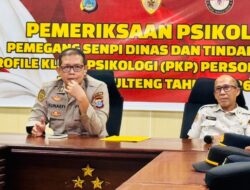 Polda Sulteng Bekali Perwira Baru SIP 55 dengan Penguatan Psikologi, Fokus Bangun Mental dan Integritas
