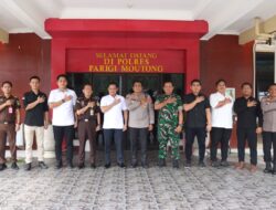 TNI, Polri, dan Kejaksaan Perkuat Sinergi Penegakan Hukum di Parigi Moutong