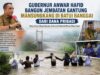 Gubernur Anwar Hafid Bangun Jembatan Gantung di Masungkang dengan Dana Pribadi