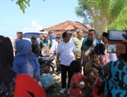 Wabup Parigi Moutong Tinjau Abrasi Pantai Desa Sidoan, Pemkab Akan Koordinasikan Penanganan
