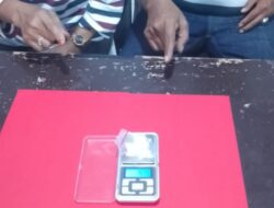 Sabu 4,79 Gram dari Palu Gagal Beredar di Parigi Moutong, Dua Terduga Pelaku Diamankan