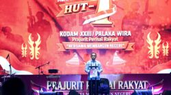 HUT ke-1 Kodam XXIII/Palaka Wira, Gubernur Sulteng Dorong TNI dan Rakyat Perkuat Sinergi