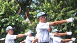 70 Regu Ikuti Lomba Gerak Jalan HUT ke-81 RI di Parigi Moutong