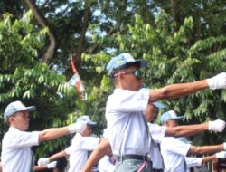 70 Regu Ikuti Lomba Gerak Jalan HUT ke-81 RI di Parigi Moutong