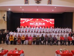 Malam Ramah Tamah HUT ke-81 RI di Parigi Moutong Diisi Penghargaan untuk Paskibraka