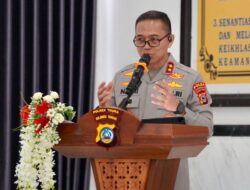 Kunker ke Polres Touna, Kapolda Sulteng Tekankan Integritas dan Pelayanan kepada Masyarakat
