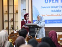 Siswa Sekolah Rakyat Palu Pidato Empat Bahasa, Wagub Reny Beri Apresiasi