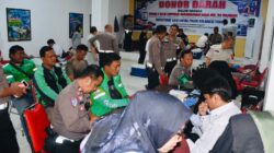 Ditlantas Polda Sulteng Libatkan Ojol dan Berbagai Kalangan dalam Donor Darah