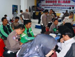 Ditlantas Polda Sulteng Libatkan Ojol dan Berbagai Kalangan dalam Donor Darah
