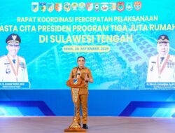 Gubernur Anwar Hafid Dorong Percepatan Program Tiga Juta Rumah, Bidik 20.000 Rumah pada 2027
