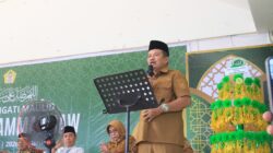 Wabup Abdul Sahid Bacakan Sambutan Bupati pada Maulid Nabi 1448 H di Tinombo Selatan