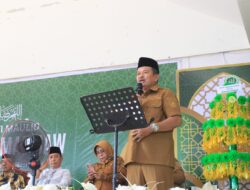 Wabup Abdul Sahid Bacakan Sambutan Bupati pada Maulid Nabi 1448 H di Tinombo Selatan
