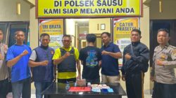 Polisi Amankan Pria di Sausu, 11 Paket Diduga Sabu Disita