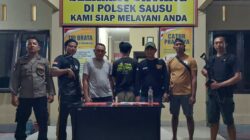 Polsek Sausu Amankan Dua Terduga Pelaku Narkoba di Sausu Tambu, Uang Rp4,25 Juta Disita