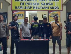 Polsek Sausu Amankan Dua Terduga Pelaku Narkoba di Sausu Tambu, Uang Rp4,25 Juta Disita