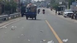 Viral Triseda DLH Diduga Sebabkan Sampah Berserakan di Jalan Trans Sulawesi, Kabid DLH Parimo Akan Panggil Petugas