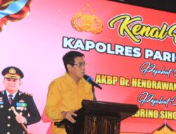 Erwin Burase Hadiri Acara Kenal Pamit Kapolres Lama dan Baru, Tekankan Kesiapan Pemkab Parigi Moutong untuk Terus Bersinergi dan Berkolaborasi