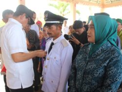 Lantik Irman sebagai Kades Antarwaktu Desa Pangi, Erwin Burase Tekankan Persatuan dan Pembangunan