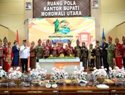HUT ke-13 Morowali Utara, Anwar Hafid Ajak Warga Peduli Sesama dan Jaga Lingkungan