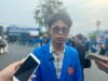 Aksi Mahasiswa Untad di Titik Nol Palu, Desak Karhutla Jadi Bencana Nasional dan Perjuangkan DBH yang Adil